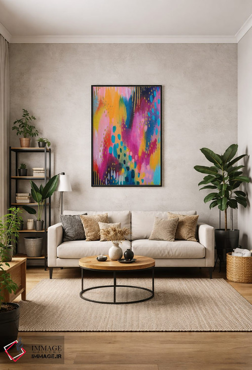 تابلو انتزاعی شماره ۲ اثر اتاوی - D2B