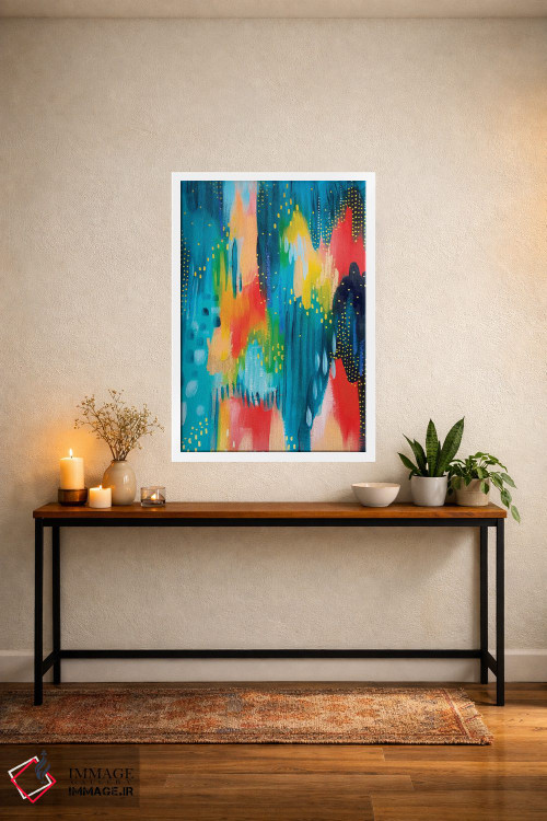 تابلو انتزاعی شماره ۳ اثر اتاوی - D4W