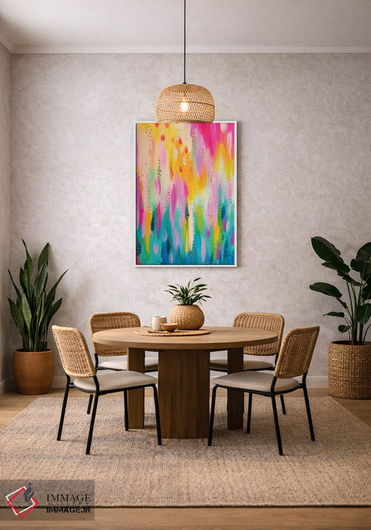 تابلو انتزاعی شماره ۹ اثر اتاوی - D2W