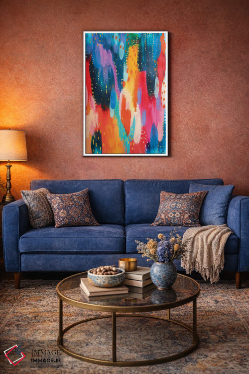 تابلو انتزاعی شماره ۴ اثر اتاوی - D4W