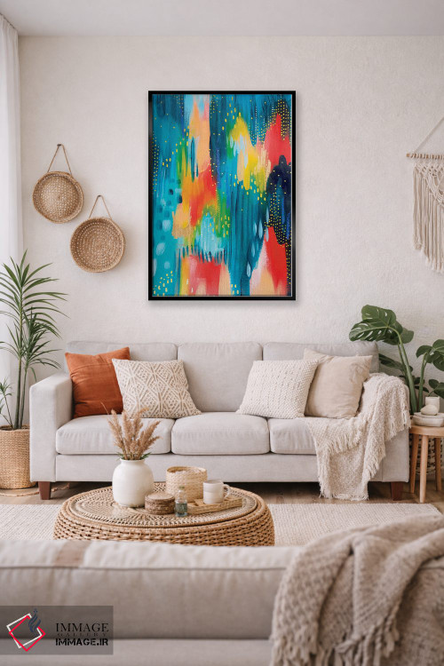 تابلو انتزاعی شماره ۳ اثر اتاوی - D5B