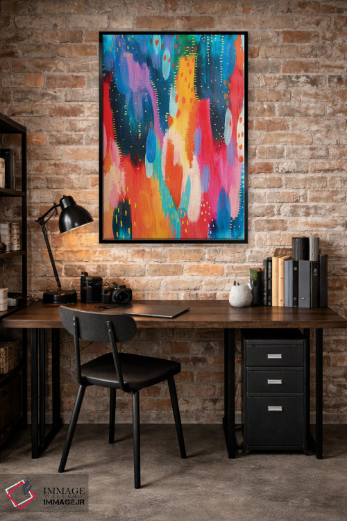 تابلو انتزاعی شماره ۴ اثر اتاوی - D5B