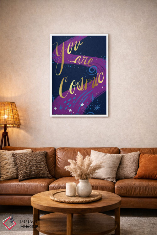 تابلو دکوراتیو تو کیهانی هستی اثر اتاوی - D2W