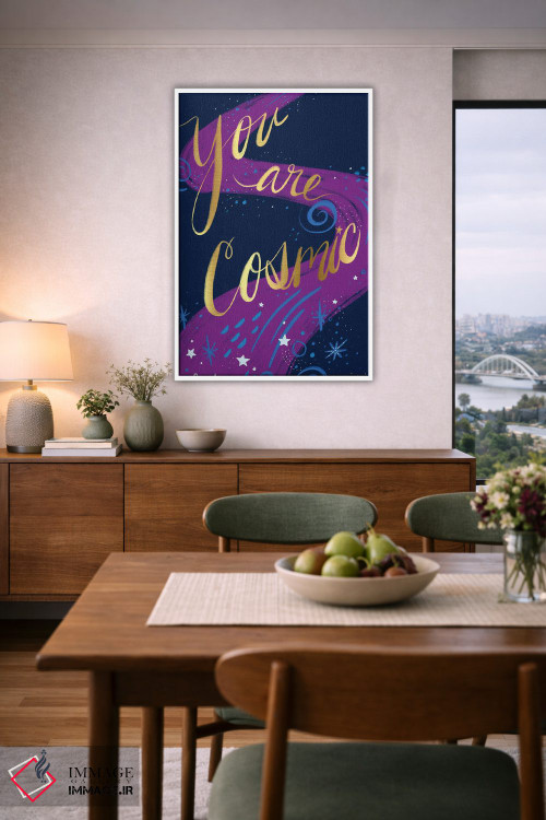 تابلو دکوراتیو تو کیهانی هستی اثر اتاوی - D6W