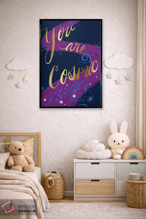 تابلو دکوراتیو تو کیهانی هستی اثر اتاوی - D5B