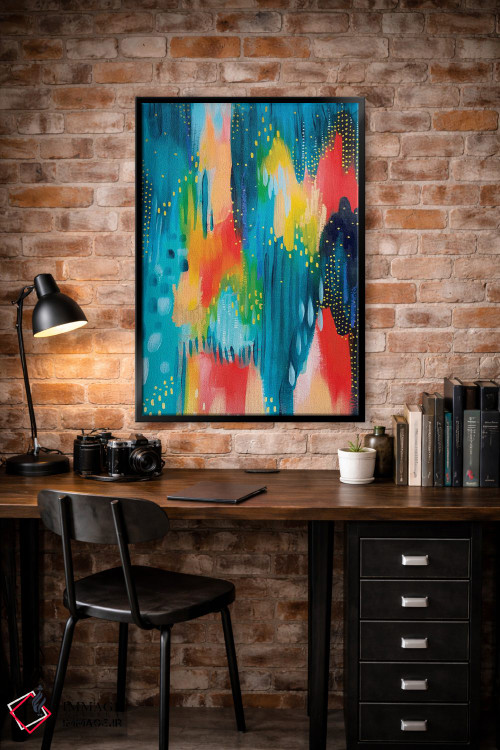 تابلو انتزاعی شماره ۳ اثر اتاوی - D6B