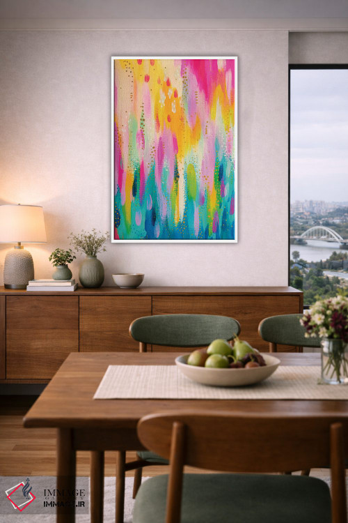 تابلو انتزاعی شماره ۹ اثر اتاوی - D6W