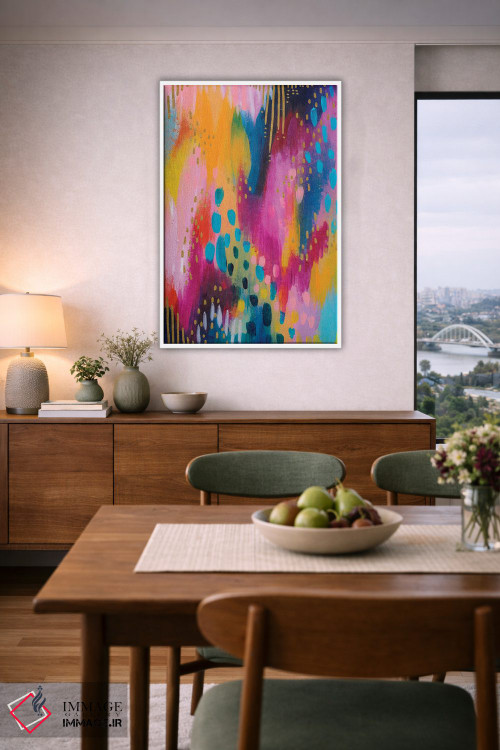 تابلو انتزاعی شماره ۲ اثر اتاوی - D6W