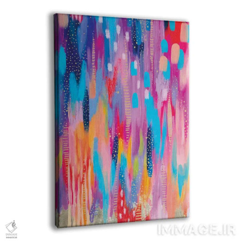 تابلو انتزاعی شماره ۵ اثر اتاوی - نمای پرسپکتیو محصول