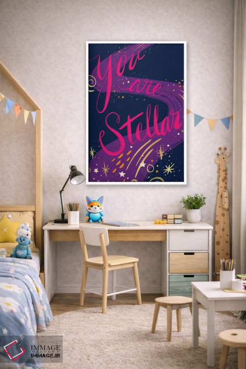 تابلو دکوراتیو تو ستاره ای هستی اثر اتاوی - D1W