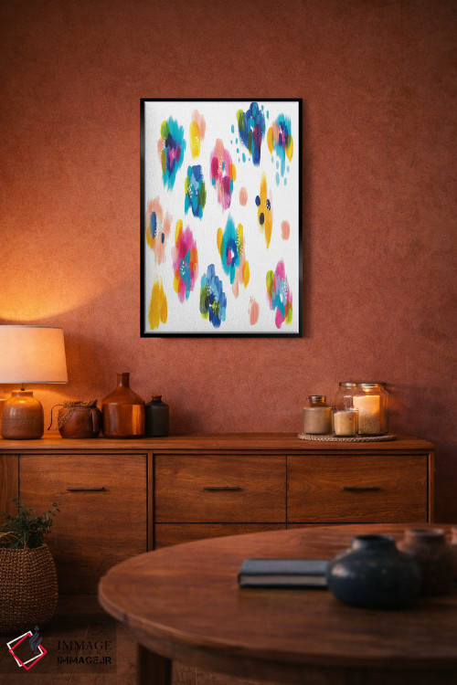 تابلو انتزاعی شماره ۶ اثر اتاوی - D4B