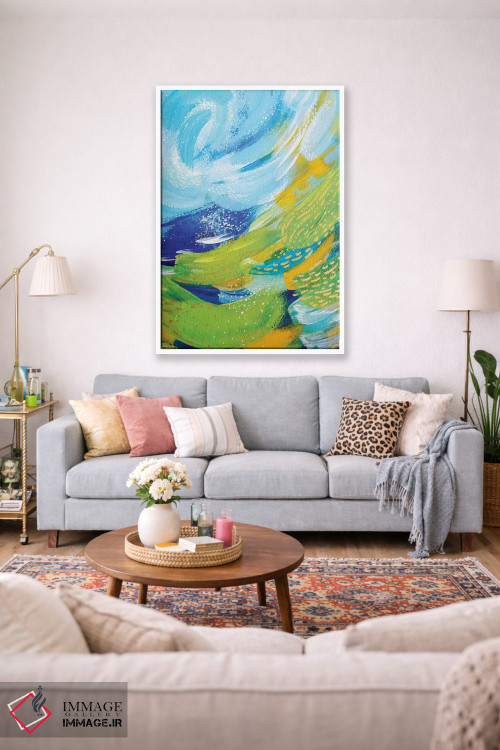 تابلو انتزاعی شماره ۷ اثر اتاوی - D1W