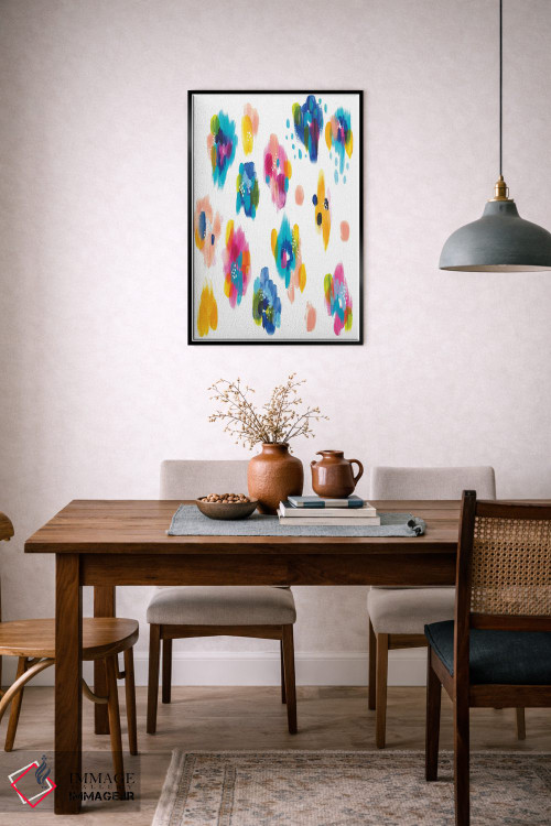 تابلو انتزاعی شماره ۶ اثر اتاوی - D6B