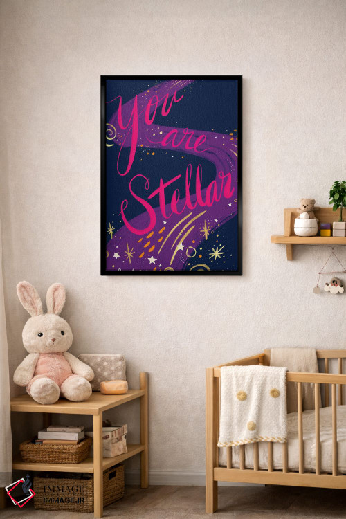 تابلو دکوراتیو تو ستاره ای هستی اثر اتاوی - D4B