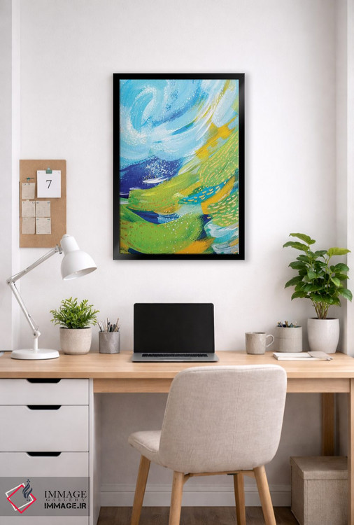 تابلو انتزاعی شماره ۷ اثر اتاوی - D5B