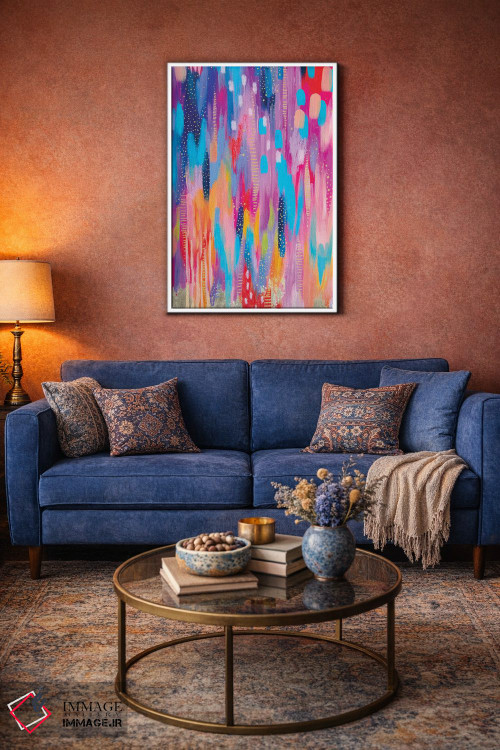 تابلو انتزاعی شماره ۵ اثر اتاوی - D4W