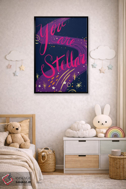 تابلو دکوراتیو تو ستاره ای هستی اثر اتاوی - D6B