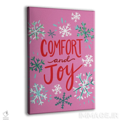 تابلو دکوراتیو آرامش و شادی اثر اتاوی - نمای پرسپکتیو محصول