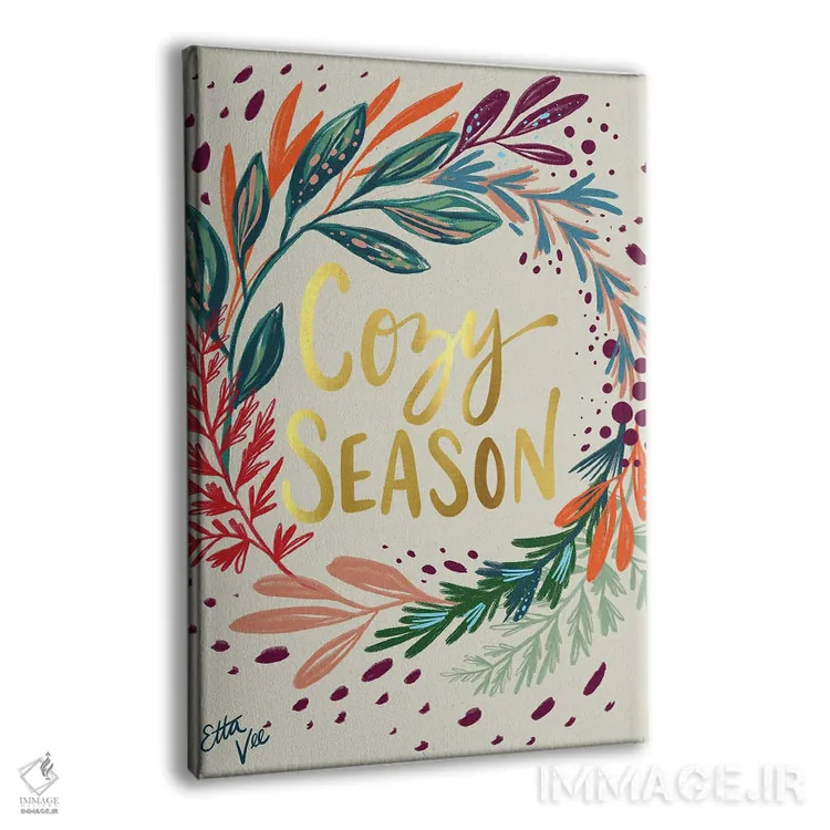 تابلو دکوراتیو فصل دلپذیر اثر اتاوی - نمای پرسپکتیو محصول