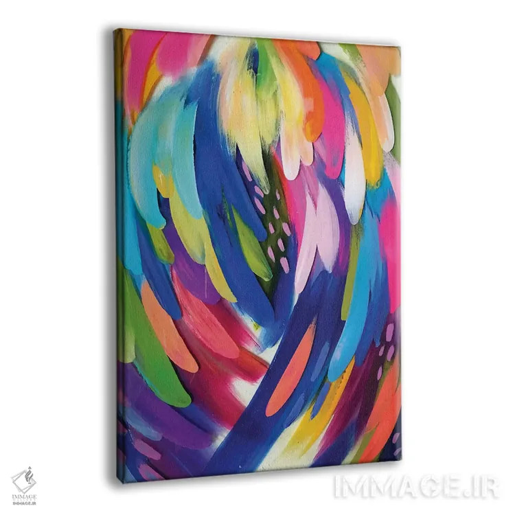 تابلو انتزاعی شماره ۱۰ اثر اتاوی - نمای پرسپکتیو محصول