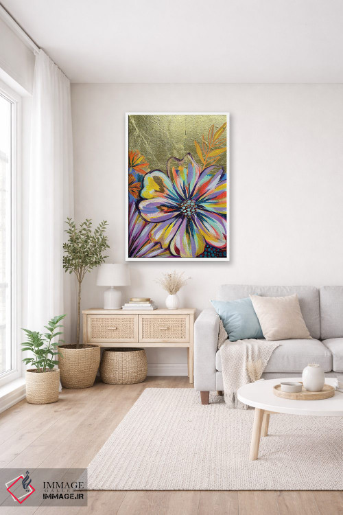 تابلو دکوراتیو باغ زراندود I اثر اتاوی - D2W