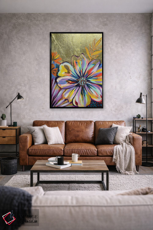 تابلو دکوراتیو باغ زراندود I اثر اتاوی - D1B