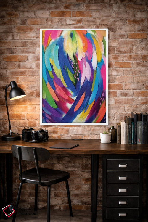 تابلو انتزاعی شماره ۱۰ اثر اتاوی - D1W