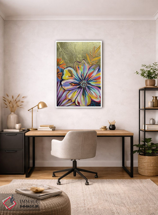 تابلو دکوراتیو باغ زراندود I اثر اتاوی - D3W