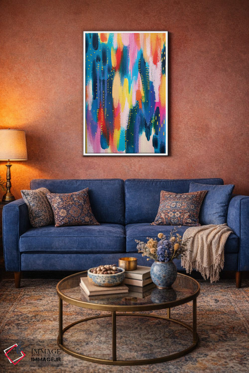 تابلو انتزاعی شماره ۸ اثر اتاوی - D3W