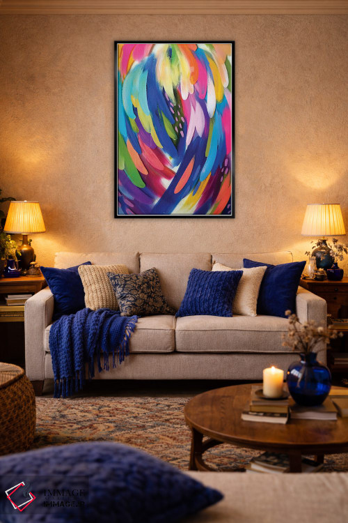 تابلو انتزاعی شماره ۱۰ اثر اتاوی - D4B