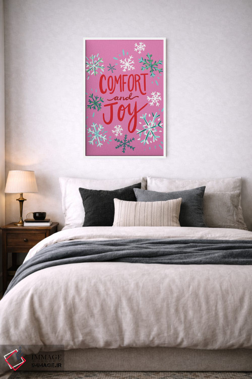 تابلو دکوراتیو آرامش و شادی اثر اتاوی - D5W