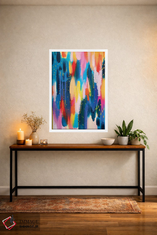 تابلو انتزاعی شماره ۸ اثر اتاوی - D4W