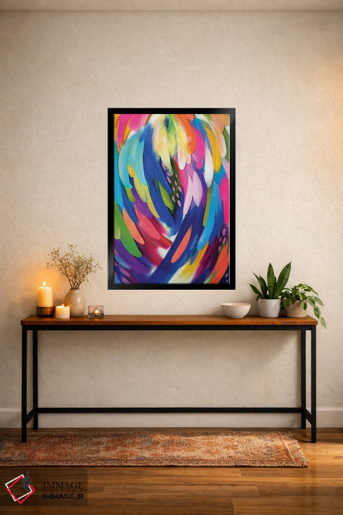 تابلو انتزاعی شماره ۱۰ اثر اتاوی - D5B