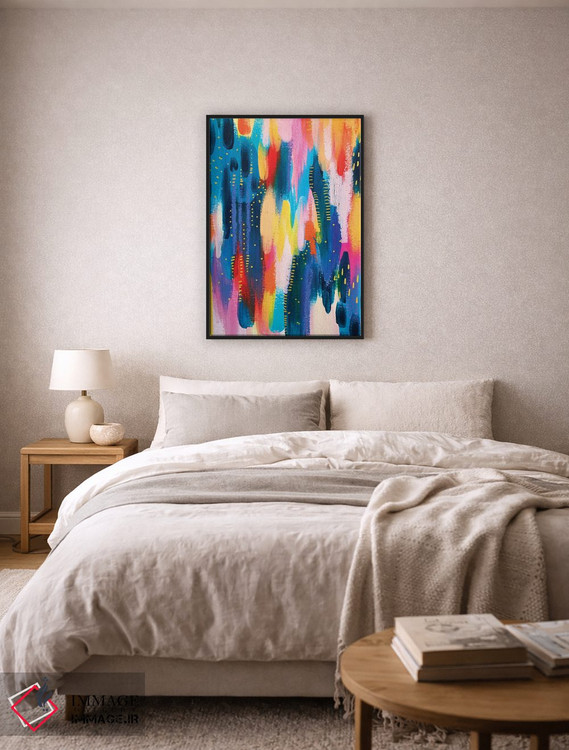 تابلو انتزاعی شماره ۸ اثر اتاوی - D5B