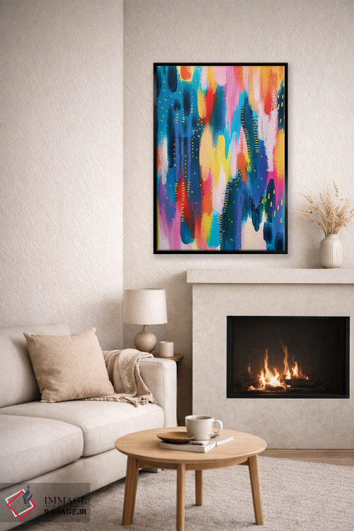 تابلو انتزاعی شماره ۸ اثر اتاوی - D6B