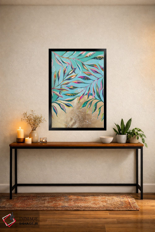 تابلو دکوراتیو لحظه ای آرام اثر اتاوی - D5B