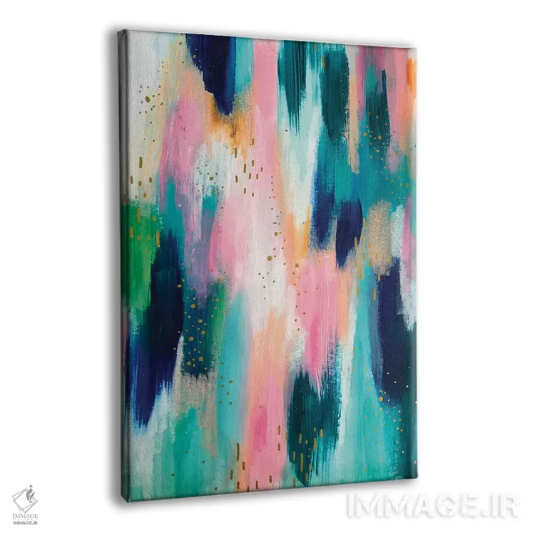 تابلو انتزاعی شماره ۴۴ اثر اتاوی - نمای پرسپکتیو محصول