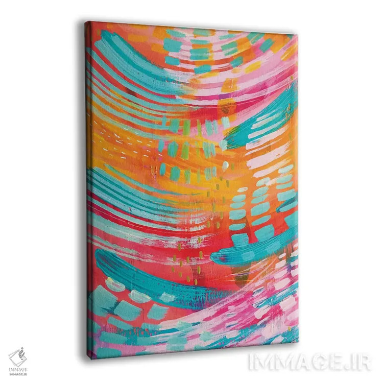 تابلو انتزاعی شماره ۱۳ اثر اتاوی - نمای پرسپکتیو محصول