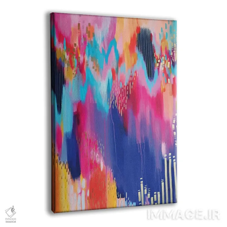 تابلو انتزاعی شماره ۱۴ اثر اتاوی - نمای پرسپکتیو محصول