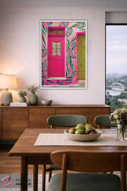 تابلو دکوراتیو خانه خوشبخت سوم اثر اتاوی - D5W