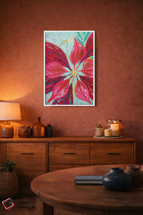 تابلو دکوراتیو شادی بنت قنسول اثر اتاوی - D1W