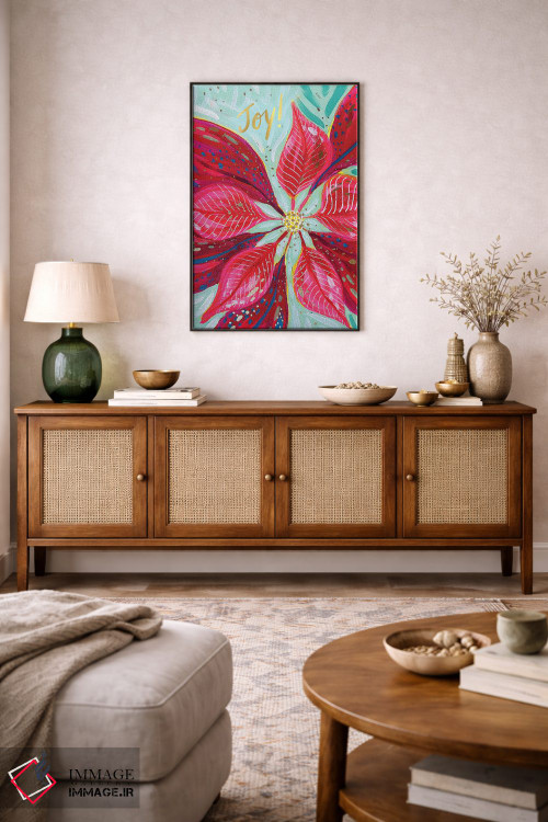 تابلو دکوراتیو شادی بنت قنسول اثر اتاوی - D4B