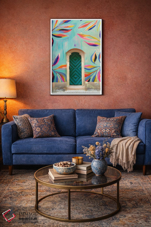 تابلو دکوراتیو خانه خوشبخت هفتم اثر اتاوی - D3W