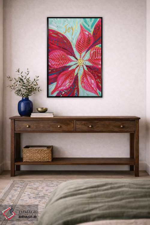 تابلو دکوراتیو شادی بنت قنسول اثر اتاوی - D5B