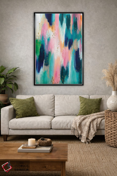تابلو انتزاعی شماره ۴۴ اثر اتاوی - D2B