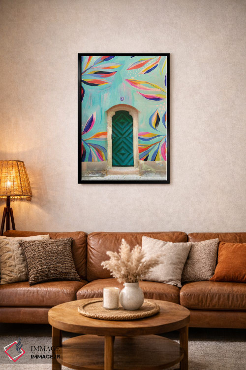 تابلو دکوراتیو خانه خوشبخت هفتم اثر اتاوی - D4B