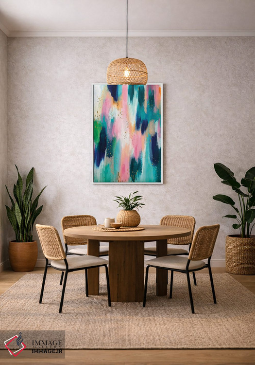 تابلو انتزاعی شماره ۴۴ اثر اتاوی - D3W