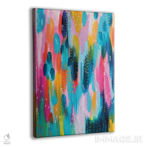 تابلو انتزاعی شماره ۲۷ اثر اتاوی - نمای پرسپکتیو محصول