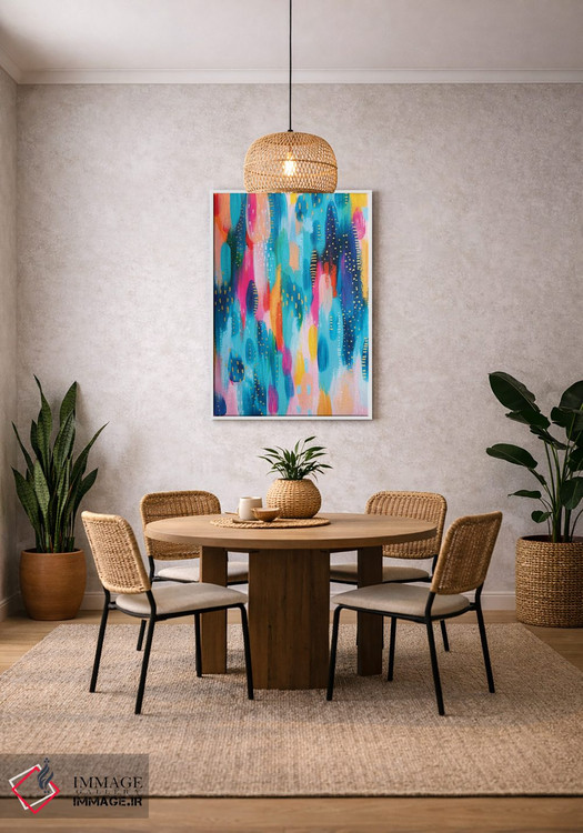 تابلو انتزاعی شماره ۱۷ اثر اتاوی - D1W