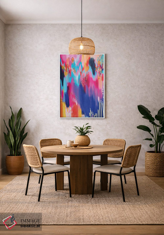 تابلو انتزاعی شماره ۱۴ اثر اتاوی - D3W